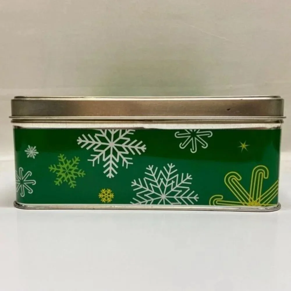 Vintage Mr. Peanut Planters Nuts Christmas Tin 9